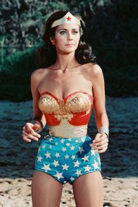 20 of the best hourglass figures of all time: Lynda Carter as Superwoman