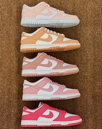 These are differnt shades of pink you can get them at any nike store.