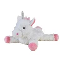 This Warmies Plush Laying Unicorn can help keep you warm on a winter's day, simply warm for 90 seconds in any microwave up to 1000W. This soft cuddly Plush Laying Unicorn from Warmies is suitable for all ages. The Warmies Plush Laying Unicorn is scented with real dried French lavender and perfectly weighted for a positive sensory experience.