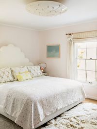 pale pink, quiet bedroom