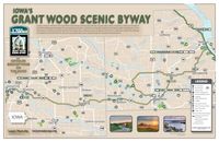 Iowa's Grant Wood Scenic Byway runs from Stone City to Bellevue.