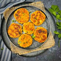 Oats Paneer Cutlet (Oatmeal Patties) - Easy Indian Cookbook