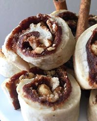 Date Pinwheel Pie Crust Cookies - Fufu's Kitchen