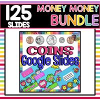 NO PREP DIGITAL MATH BUNDLE: COINS by Elementary Expert | TpT