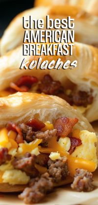 American Breakfast Kolaches [110 Minutes] – Chasety