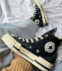 𝗇𝗈𝗍 𝗆𝗒 𝗉𝗂𝖼𝗍𝗎𝗋𝖾, 𝗋𝖾𝗉𝗈𝗌𝗍🌫 converse shoes, aesthetic shoes, cute shoes, black shoes, shoes you should buy, trend shoes, 2024 shoes, tiktok shoes, popular shoes, clothing, shoes for women, unisex shoes, high ankle shoes, converse high, fyp