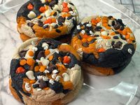 XL Huge Halloween Marble Chocolate Chips Cookies