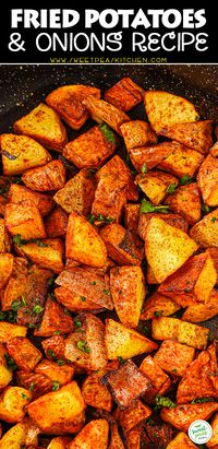 Fried Potatoes and Onions