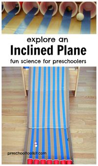 Exploring an inclined plane fun science for preschoolers