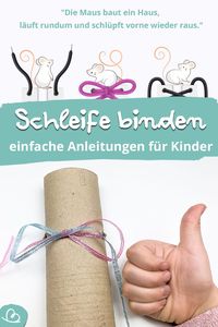 Du möchtest eine einfache Schleife binden lernen? Wir zeigen dir, wie das geht! Anleitung für Dich und deine Kinder mit passenden Sprüchen. #schleifebinden #einfacheschleife #schleifelernen #sprüche #schnürsenkelbinden #anleitung #schleifelernen #schleife #kindergarten