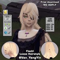 Loose hairstyle of Fischl from Genshin Impact for The Sims 4 🖤💜 (Patreon, Always free, no adfly) ~LOD Info~ LOD0: 19k | LOD1: 9k | LOD2: 5k | LOD3: 2k SFS: https://simfileshare.net/folder/231835/ More info: https://www.tumblr.com/van-yangyin/764974609743364096/fischl-casual-hairstyle-casual-eyepatch-and-eyes #Fischl #GenshinImpact #TheSims4 #Sims4 #s4cc #ts4cc #sims4cc #cchairs #sims4hair #sims4mm #VanS4CC #van_yangyin