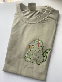 Louis Embroidered T-shirt Disney Princess and the Frog - Etsy