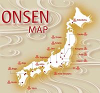 Onsen map