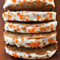 Carrot Cake Banana Bread - Chocolate Covered Katie