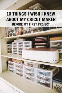 10 Things I Wish I Knew About My Cricut Maker before my 1st project-- Have you used fast mode yet?! #ad- C.R.A.F.T.