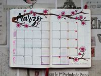 Los mundos de Mentx: Bullet Journal - Marzo/March