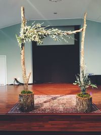 DIY Arbor for wedding by Nicole Marilyn