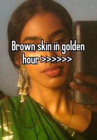 Desi/brown skin/Indians/bliss/aesthetic/golden hour/✨/ whisper