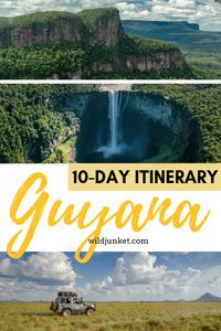 Planning a trip to Guyana? Here's a detailed 10-day Guyana itinerary from my friend Giulia Cimarosti who has just returned from an epic adventure in Guyana.