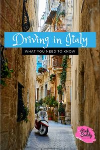 Planning on driving in Italy? These are somethings you HAVE to know before you go! | Driving | Italy| Tuscany | #driving #italy