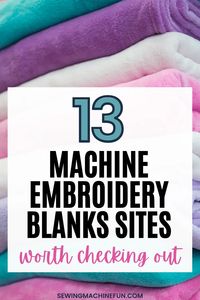 13 Awesome Embroidery Blanks Suppliers + Wholesale Options