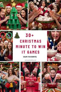 🎄✨ Spice up your holiday party with these fun and festive Christmas Minute To Win It Games! From "Wrap It Up" to "Jingle Bell Shake," these quick and easy games are perfect for all ages. Get ready for laughter, friendly competition, and unforgettable memories. #ChristmasGames #MinuteToWinIt #HolidayFun #PartyGames #ChristmasParty #FamilyGames #HolidayParty #FestiveFun