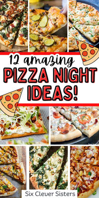 Yum, pizza night is so fun at our house! Find some of the best pizza night ideas. These pizza recipes are sure to have you craving pizza! #pizza #recipe #recipeoftheday #food #delish #pizzarecipes