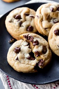 I tested dozens of recipes until I landed on this recipe! These are the best soft chocolate chip cookies, no questions asked!