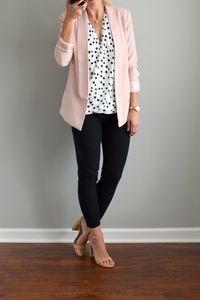 Work, maybe not a pink blazer but it looks cute here