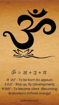 Sanskrit Symbol for Breathe actually the Symbol of om in Ancient India!