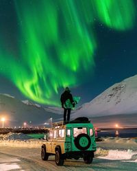 Surfing under northern lights in Iceland 📷Chris Bukard / IG