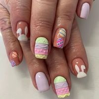 Let this easter nails, easter nails ideas or easter nails design be your next look.