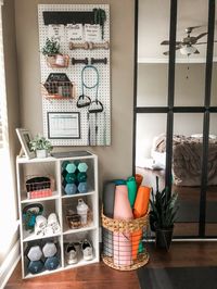 Home Workout Corner Transformation On A Budget