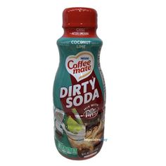 coffee mate dirty soda is shown on a white background