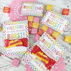 valentine's day candy bar wrappers with free printables