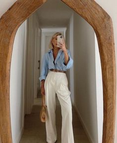 Witte Jeans Outfit, Outfits 2023, Aesthetic Beach, 2024 Fashion, Business Casual Outfits