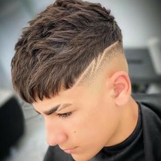 Mid Fade Haircut With Design, Mid Fade Designs Men, Hair Line Designs For Men, Hair Cut Designs For Boy, Mid Fade Designs, Fade Haircut With Design, Undercut Designs Men, Haircut Designs For Men Lines, Mens Hair Designs