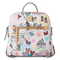 Disney Sketch Backpack by Dooney & Bourke | shopDisney Disney Visa Card, Dooney And Bourke Disney, Disney Dooney, Disney Sketches, Disney Bag, Designer Label, Leather Label, Dooney And Bourke, Dooney & Bourke Bags