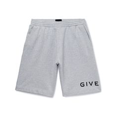 Givenchy's comfy shorts are cut for a wide-leg fit from loopback cotton-jersey and printed with logos. Wear them with one of the label's graphic tees. Givenchy Clothing, Shorts For Men, Comfy Shorts, Mr Porter, Jersey Shorts, Short Outfits, Printed Cotton, Givenchy, Mens Shorts