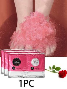 Jelly Spa, Rose Jelly, Spa Therapy, Crystal Bath, Foot Soak, Foot Spa, Creative Costumes, Dried Rose Petals, Foot Bath