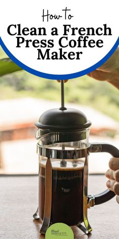 Enjoying your iced coffee recipes and espressos using your French press? Maintain this little buddy with these great tips and ideas of how to clen a French press coffee maker at home.