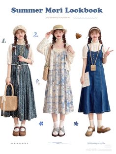 Japanese Cottagecore Fashion, Mori Kei Summer Outfits, Mori Fashion Summer, Casual Mori Kei, Casual Japanese Fashion, Cute Outfits Asian, Forest Girl Outfit, Mori Kei Outfits Casual, Mori Style Outfits