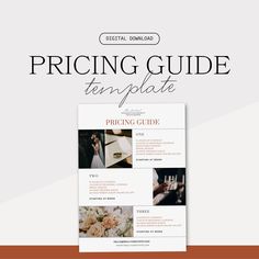 the pricing guide for wedding photography