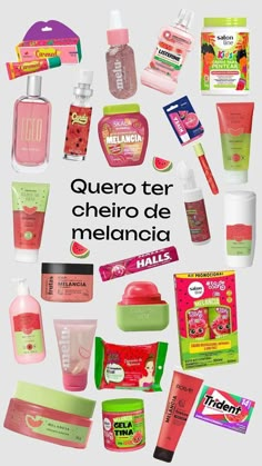 Cheirinho de melancia 🍉 Just Girl Things, Create Collage, Glow Up?, It Girl, Creative Energy, Makeup Ideas, New Era, Create Yourself, Wish List