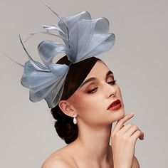 Category:Fascinators; Embellishment:Feather,Tulle,Tiered; Gender:Women's; Quantity:1 PC; Style:Headpieces; Occasion:Ladies Day; Material:Net,Feathers; Head Circumference:56-58; Front page:WE; Shipping Weight:0.04; Listing Date:04/27/2022 Horse Wedding, Derby Hats Fascinators, Feather Headpiece, Horse Race, Mother Wedding Dress, Fascinator Headband, Melbourne Cup, Wedding Cups, Feather Fascinators