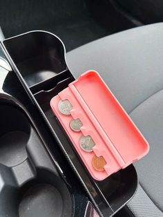 Coin holder Car Favorites, Car Finds, Coin Organizer, Finds On Amazon, Cozy Gifts, Jeep Ideas, Car Deco, Car Organization, Car Decorations