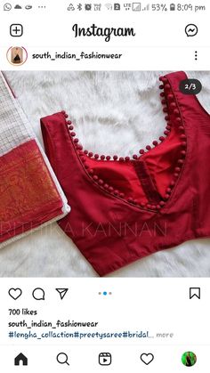 Pink Blouse Styling, Blowes Design Latest Simple, Simple And Trendy Blouse Designs, Pompom Blouse Design, Blowes Design Latest Back, Red Blouse Back Neck Designs, Belause Degine Back Neck, Synthetic Blouse Designs Latest, Blose Desines Back Latest Simple