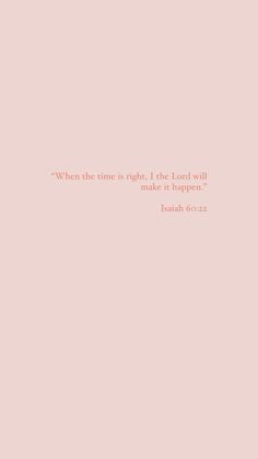 a pink background with an orange quote on the left side and a red line across the middle