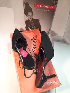 Fabulous Style, Elsa Schiaparelli, Strappy Stilettos, Womens Pumps, Stiletto Shoes, Evening Shoes, Lace Collar, Perfect Shoes, Black Rib