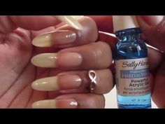 Nail Overlay Natural, Overlay Nails Natural, Nail Overlay Ideas, Make Nails Stronger, Acrylic Overlay Nails, Nails Growth, Nail Filler, Make Nails Grow, Sally Hansen Gel